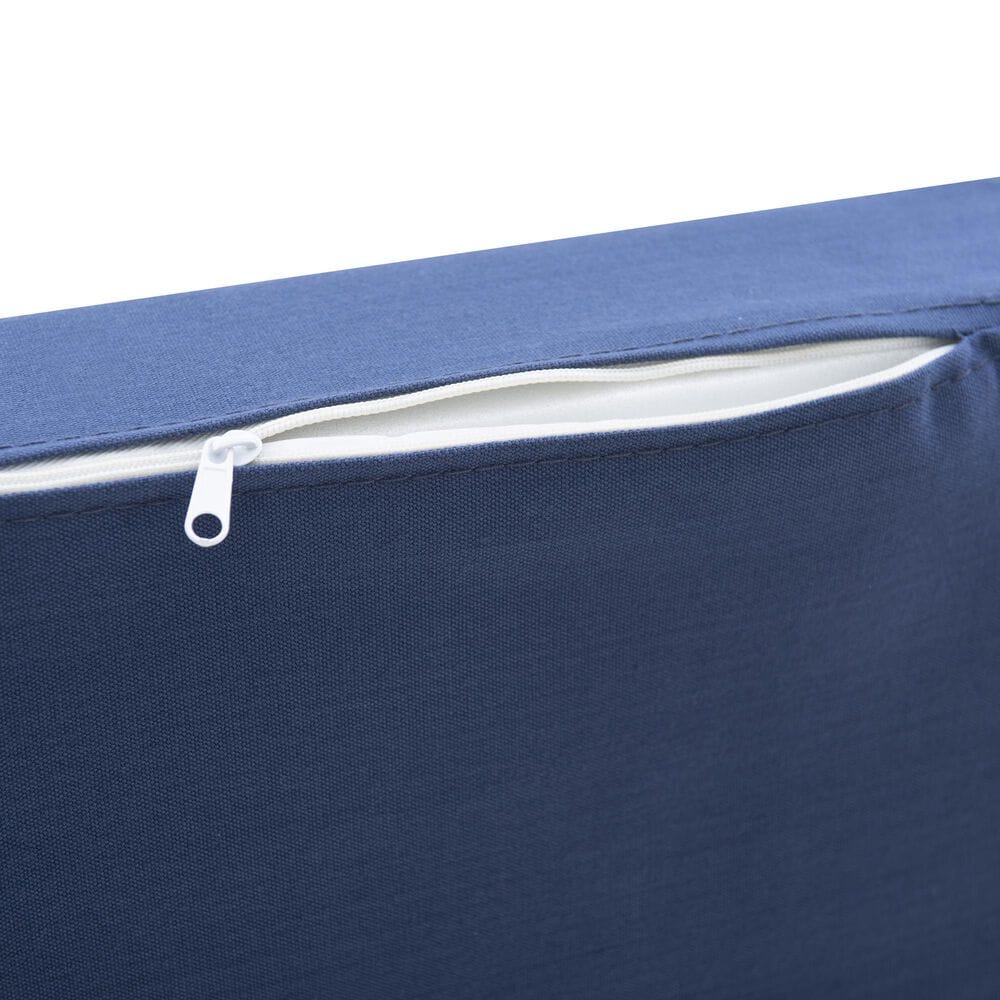 Linon Home Decor Tobin 5-Piece Nook Cushion Set in Navy Blue, , large