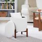 Lumisource Daniella Storage Ottoman in White, , large