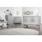 Foundations Worldwide Soho 4-In-1 Convertible Crib in Cool Gray, , large