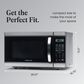 Faberware Professional 1.1 Cu. Ft. Microwave Oven in Stainless Steel, , large