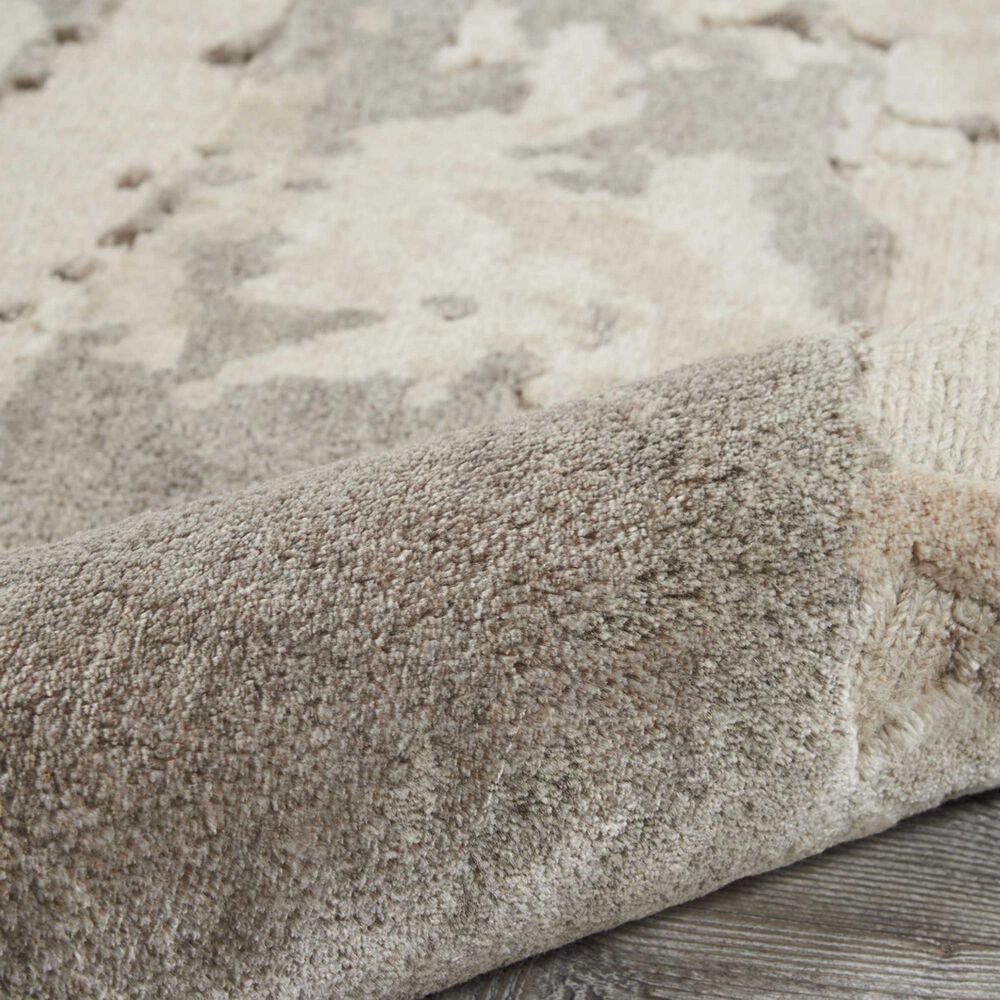Nourison Divine DIV05 8&#39;6&quot; x 11&#39;6&quot; Ash Area Rug, , large