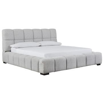 Ashley Grendusk Queen Upholstered Bed in Light Gray, , large