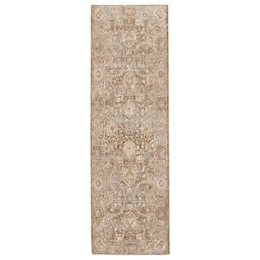 Jaipur Vienne Baptiste 2"6" x 8" Latte Runner, , large