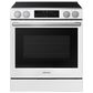 Samsung Bespoke 6.3 Cu. Ft. Smart Slide-In Electric Range with Illuminated Precision Knobs in White Glass, , large