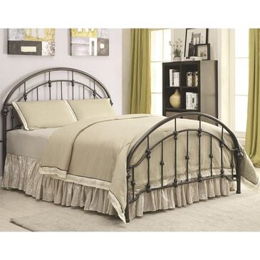 Pacific Landing Maywood Full Metal Bed in Black, , large