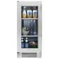True Residential 3.1 Cu. Ft. Undercounter Refrigerator with Left Hinge and Glass Door in Stainless Steel, , large