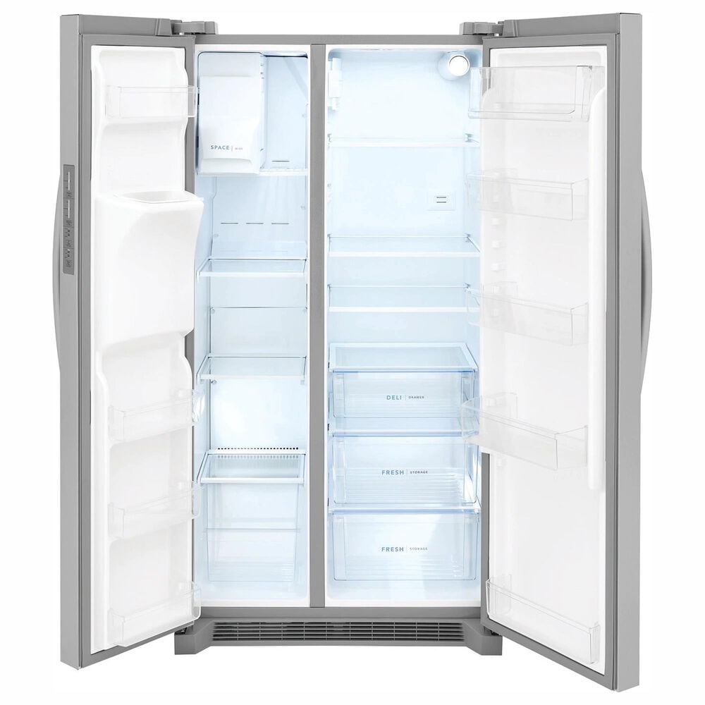Frigidaire 36&quot; Counter-Depth Side-by-Side Refrigerator in Stainless Steel, , large