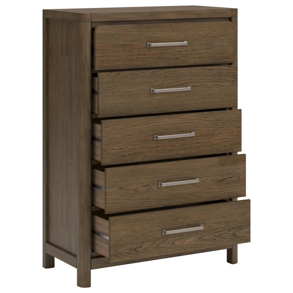 Millenium Cabalynn 5-Drawer Chest in Light Brown, , large