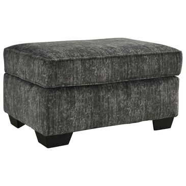 Ashley Lonoke Ottoman in Gunmetal, , large