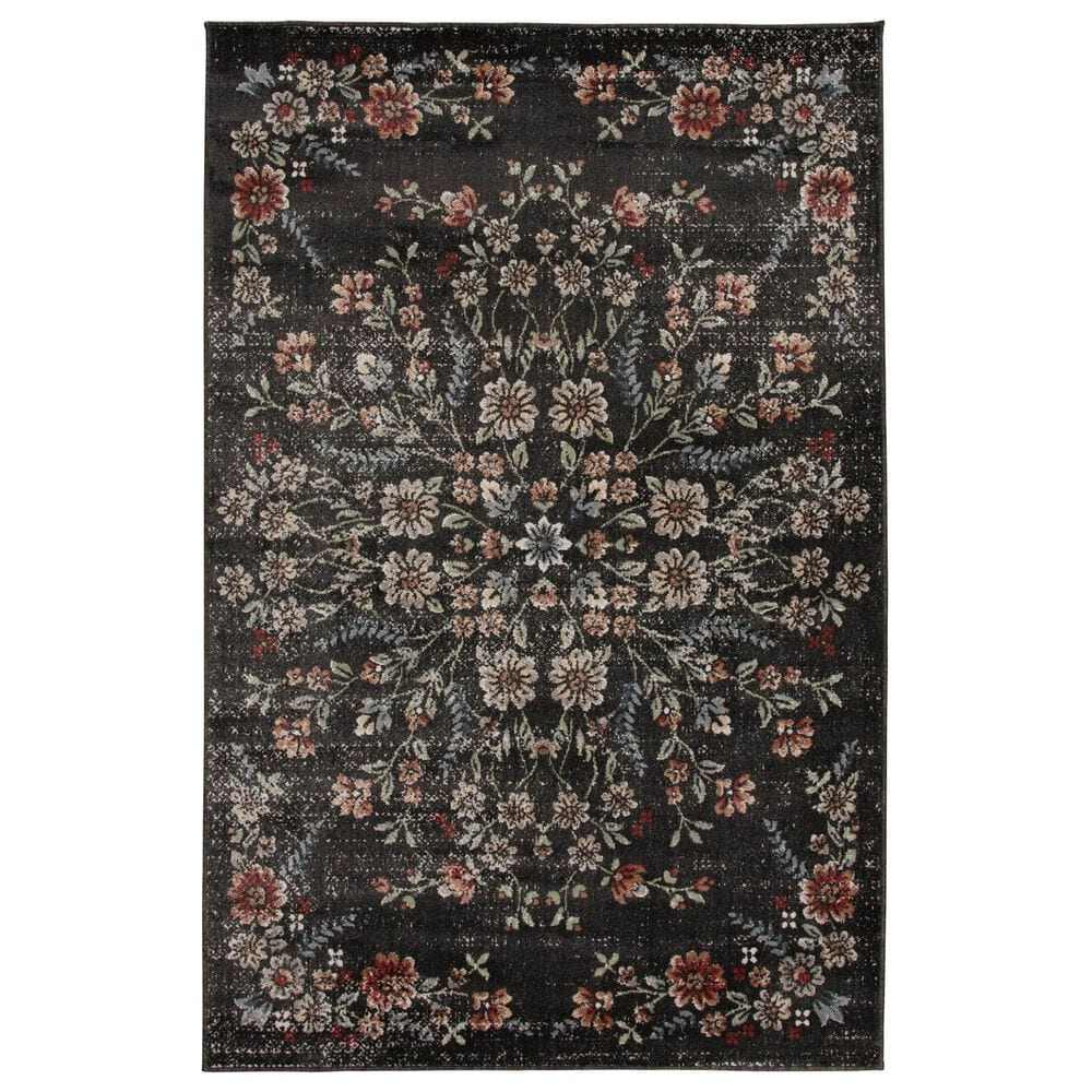 Central Oriental Heirloom Neville Abbey and Navajo White 7"10" x 9"10" Area Rug, , large
