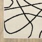 ROW by Oriental Weavers Quinn QUI12 Beige and Black 2" x 7" Runner, , large