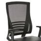OSP Home Office Chair with Faux Leather Seat in Black, , large