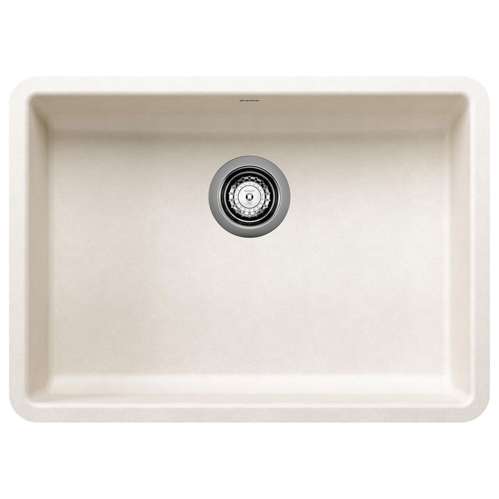 Blanco Precis 25" ADA Single Bowl Kitchen Sink in Soft White, , large