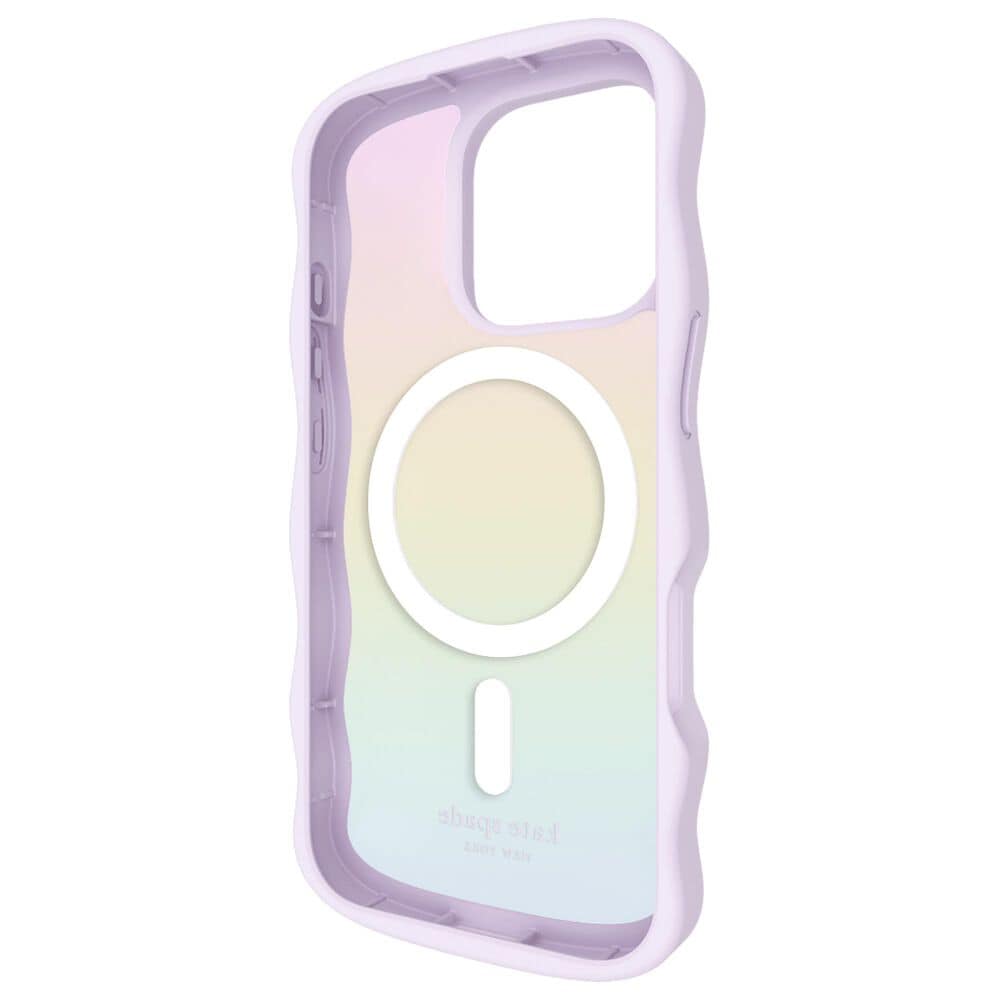 Kate Spade Wavy MagSafe Case for Apple iPhone 16 Pro in Opal Iridescent, , large