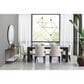 Schnadig Edge Dining Table in Striated Ebony and Lucent Bronze - Table Only, , large