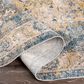 Surya Mirabel  10" x 14" Teal, Aqua, Mustard, Olive, Taupe, Gray and Beige Area Rug, , large