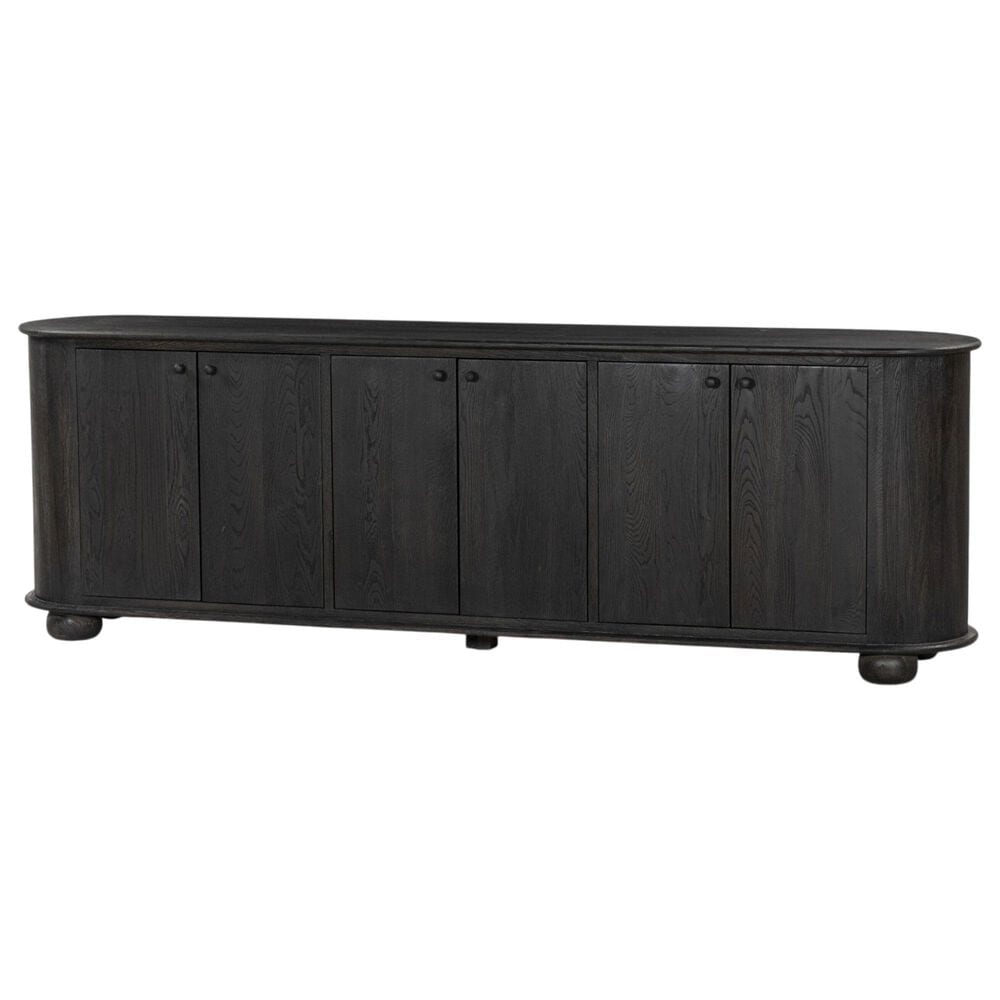 Amber Lewis x Four Hands Makai 6-Door Sideboard in Black Oak, , large