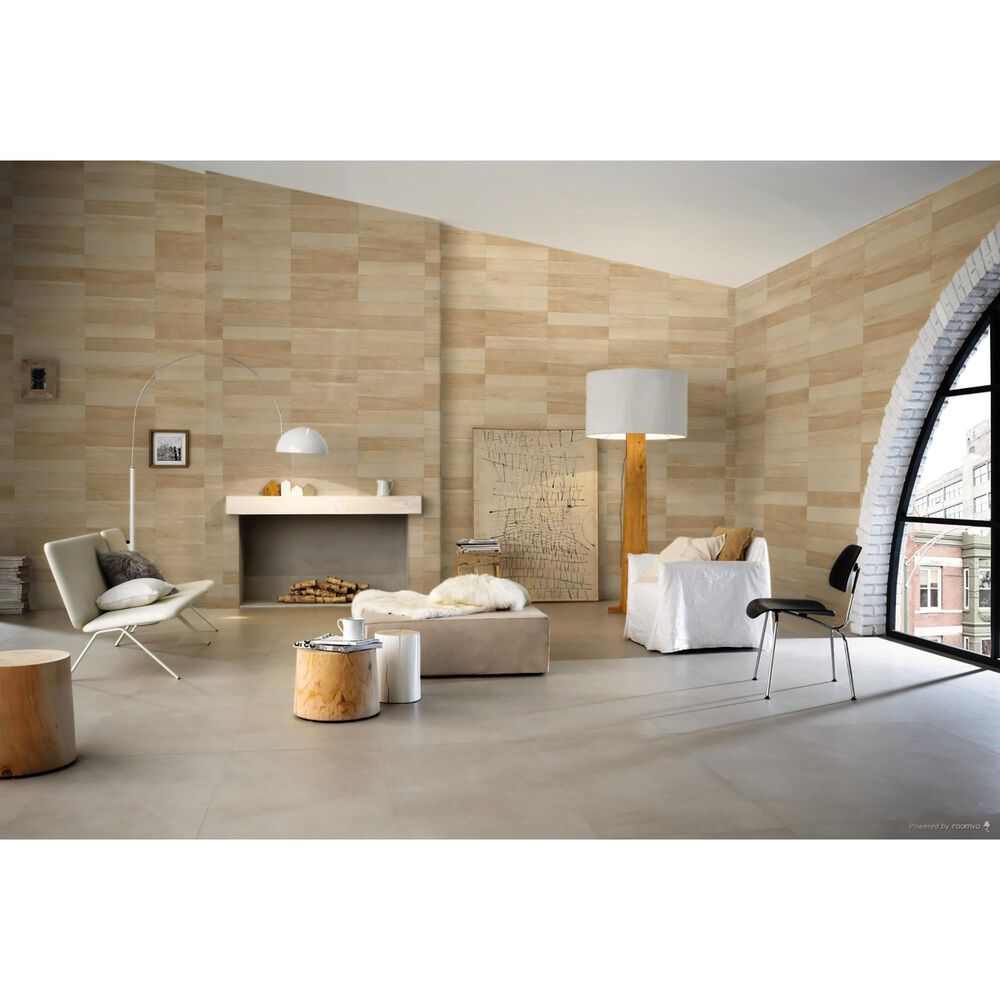 Marazzi Treverksoul Neutral 4&quot; x 21&quot; Porcelain Tile, , large