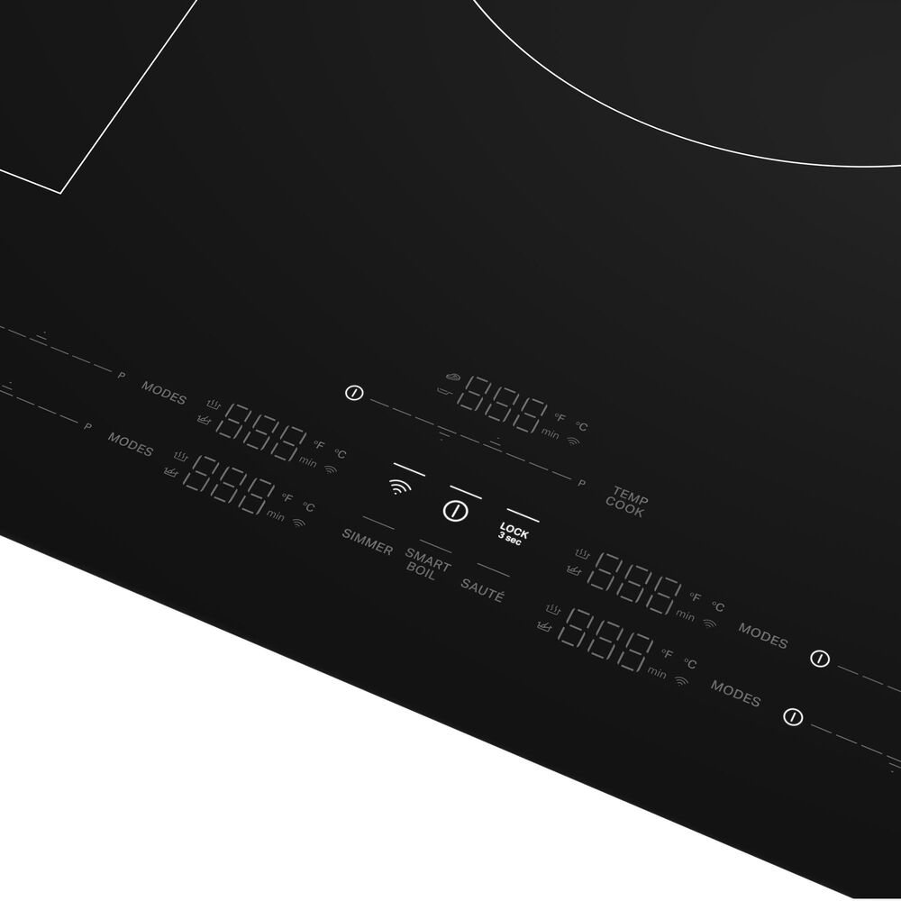 Whirlpool 36" Induction Cooktop Temp Cook Technology in Black, , large