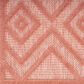 Nourison Versatile 5" x 7" Coral and Orange Indoor/Outdoor Area Rug, , large