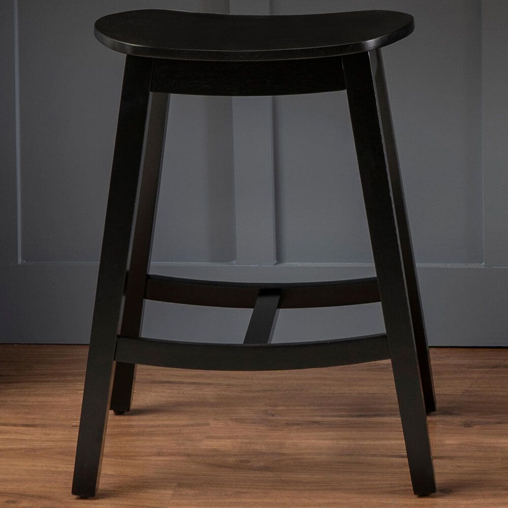 Linden Boulevard Culver 26" Counter Stool in Black, , large