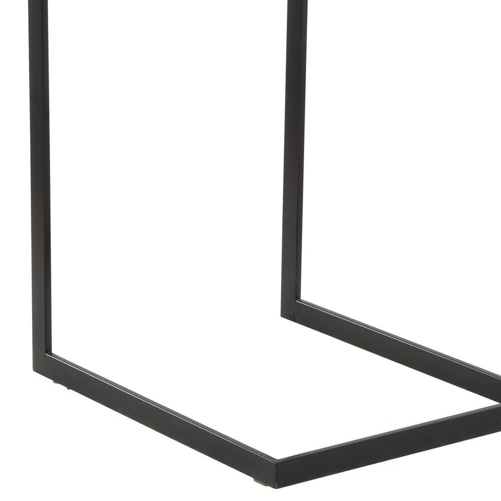 Lumisource Zenn End Table in Black and Clear, , large