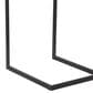 Lumisource Zenn End Table in Black and Clear, , large