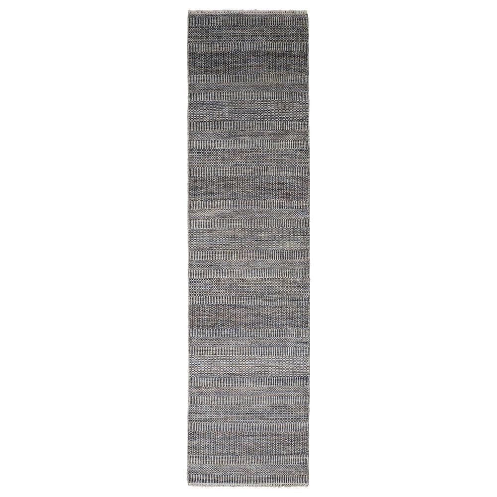 Feizy Rugs Janson I6065 2'6" x 12' Dark Gray Runner, , large