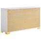 Pacific Landing Dresser and Mirror in White, , large