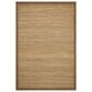 Amber Lewis x Loloi Lilah Natural and Bark 5" x 7"6" Area Rug, , large