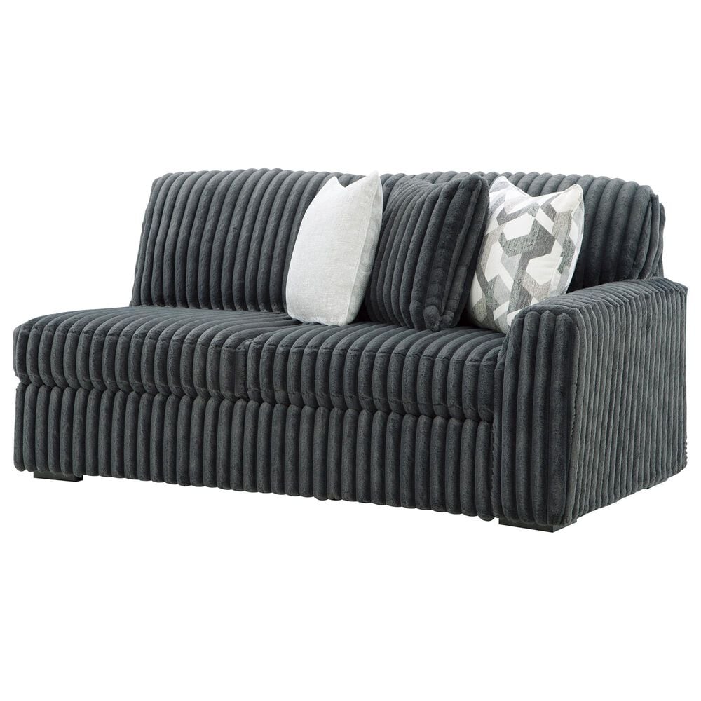Ashley Midnight-Madness 4-Piece Left Facing Sectional with Chaise in Gunmetal, , large