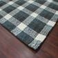 Amer Rugs Tartan 9" x 13" Charcoal Area Rug, , large