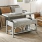 HOMLUX Lift Top Coffee Table in Light Grey, , large