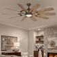 Minka-Aire Barn 65" Ceiling Fan with LED Light in Heirloom Bronze, , large