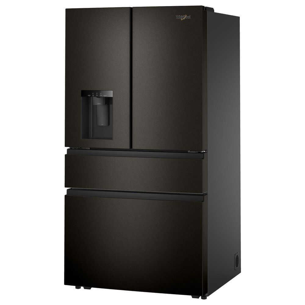 Whirlpool WRMF3736 29 Cu. Ft. French Door Refrigerator in Fingerprint-Resistant Black Stainless Steel, , large