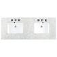 James Martin Vanities Brittany 60" Double Bathroom Vanity in Black Onyx with 3 cm Eternal Jasmine Pearl Quartz Top, , large