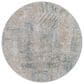 Surya Brunswick 5"3" Round Dusty Sage, Taupe, Light Gray, White, Pale Blue, Olive and Teal Area Rug, , large