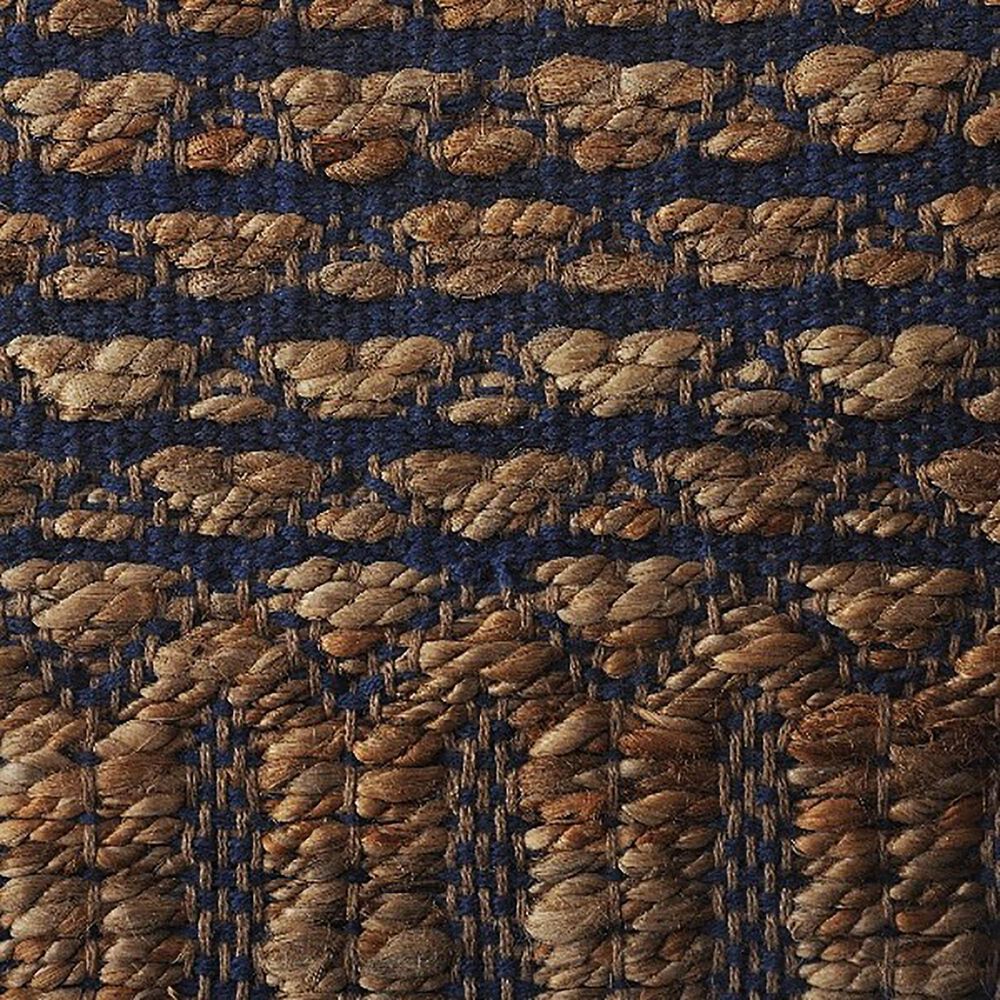 L&amp;R Resources Natural Fiber 5&#39; x 7&#39;9&quot; Insignia Blue Area Rug, , large