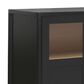 Moe"s Home Collection Hannah 4-Door Sideboard in Black, , large