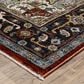 Oriental Weavers Eliana ELI11 Red and Blue 3"3" x 5" Area Rug, , large