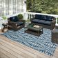 Dalyn Rug Company Sedona 6" x 9" Indigo Indoor/Outdoor Area Rug, , large
