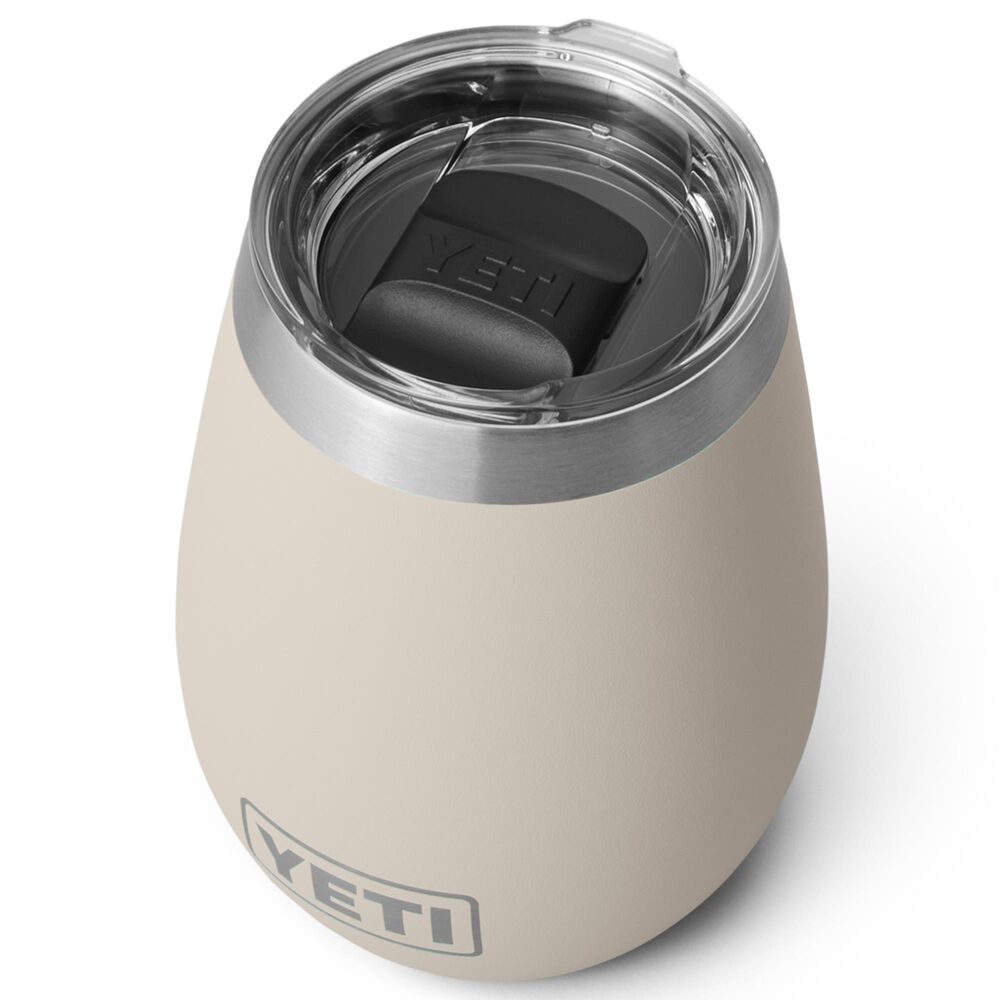 YETI Rambler 10 Oz Wine Tumbler with MagSlider Lid in Cape Taupe, , large