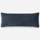Sunday Citizen Snug 14" x 36" Lumbar Throw Pillow in Midnight, , large