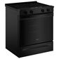Whirlpool 30" Smart Electric Range with Air Cooking Technology in Black, , large