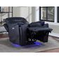 Steve Silver Lexington Power Recliner in Ocean Blue, , large