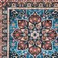 Safavieh Riviera 7"9" x 10" Blue and Black Area Rug, , large