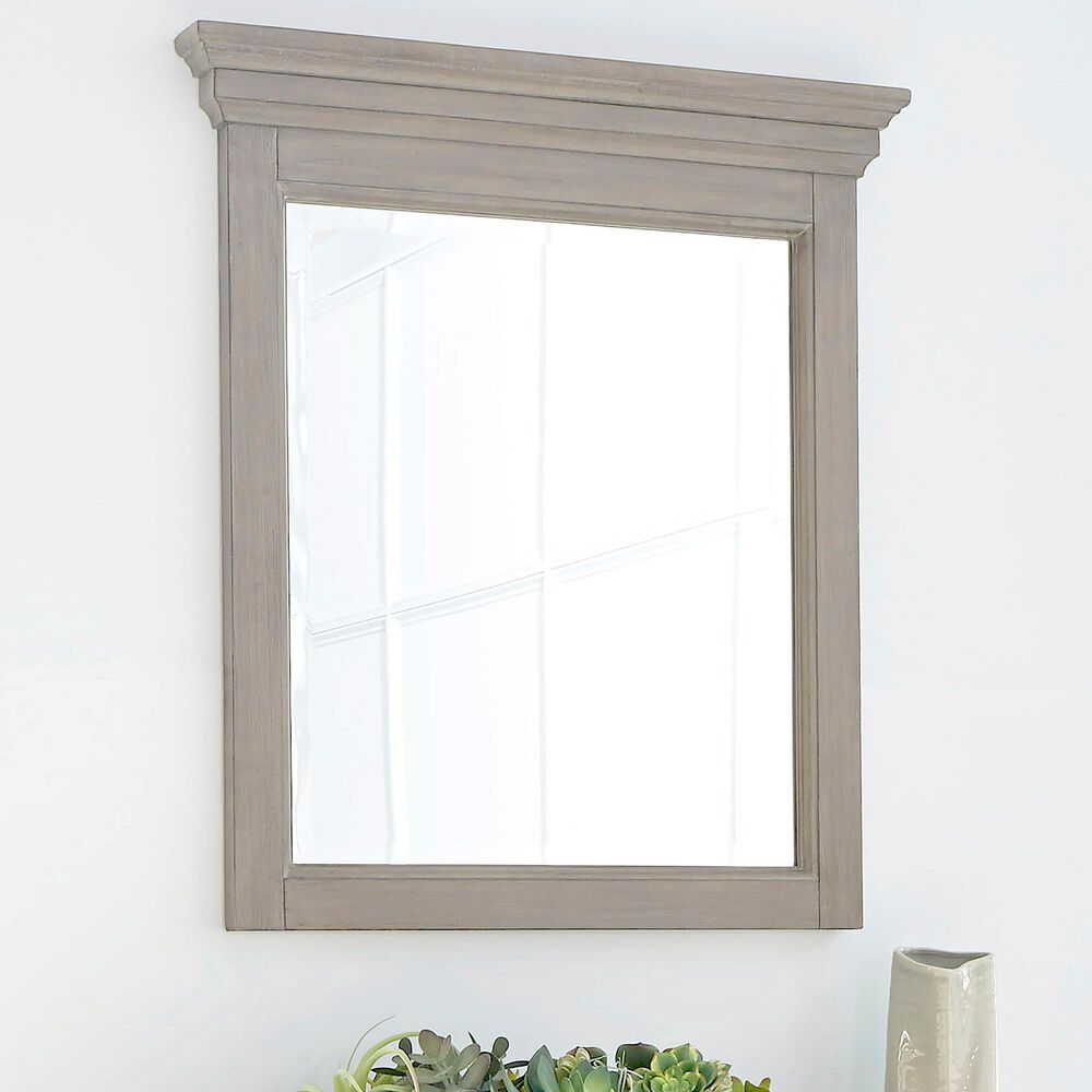 Homestyles Mountain Lodge Mirror in Gray, , large