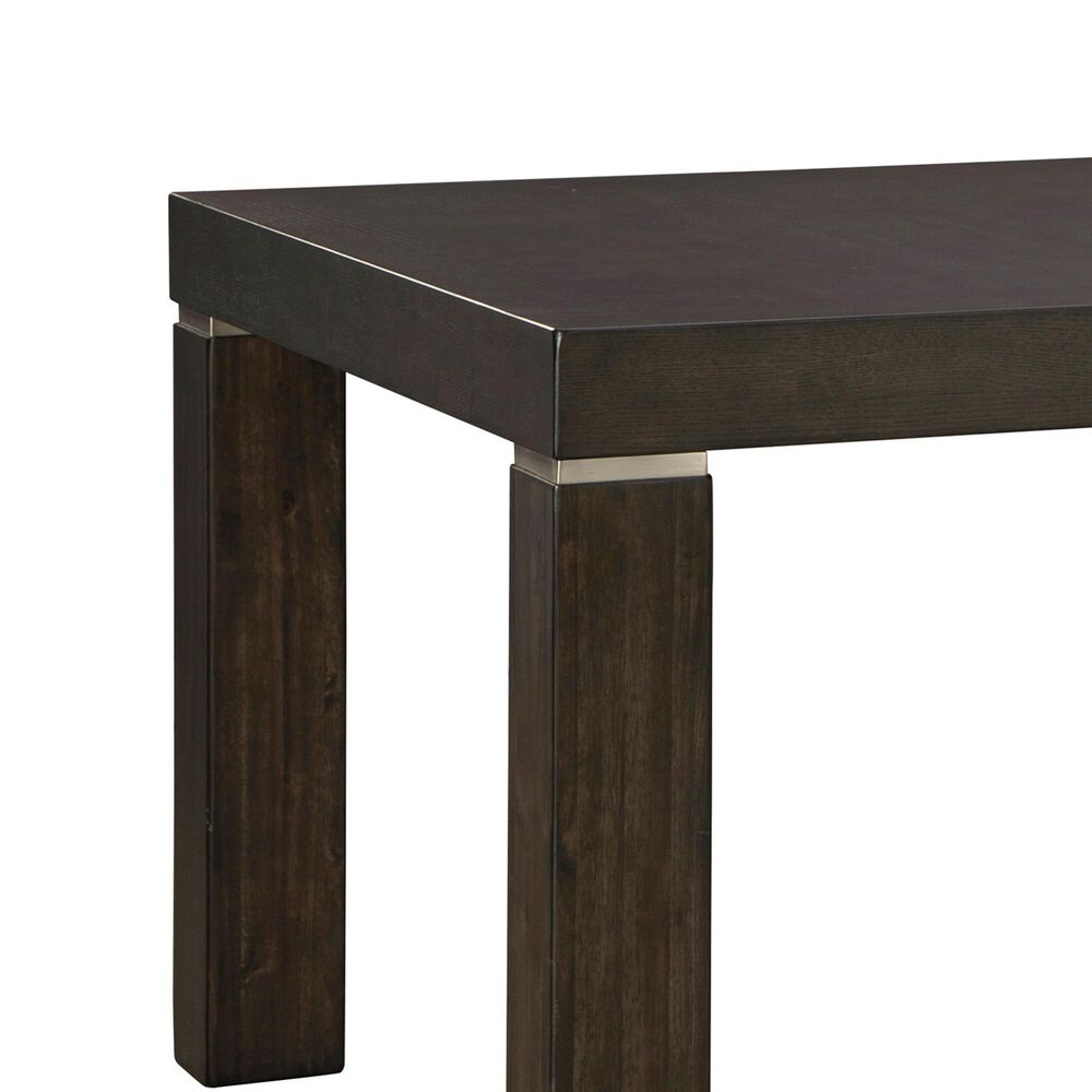 Signature Design by Ashley Hyndell Rectangular Dining Table in Dark