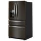 Whirlpool 24.5 Cu. Ft. French Door Refrigerator in Black Stainless Steel, , large