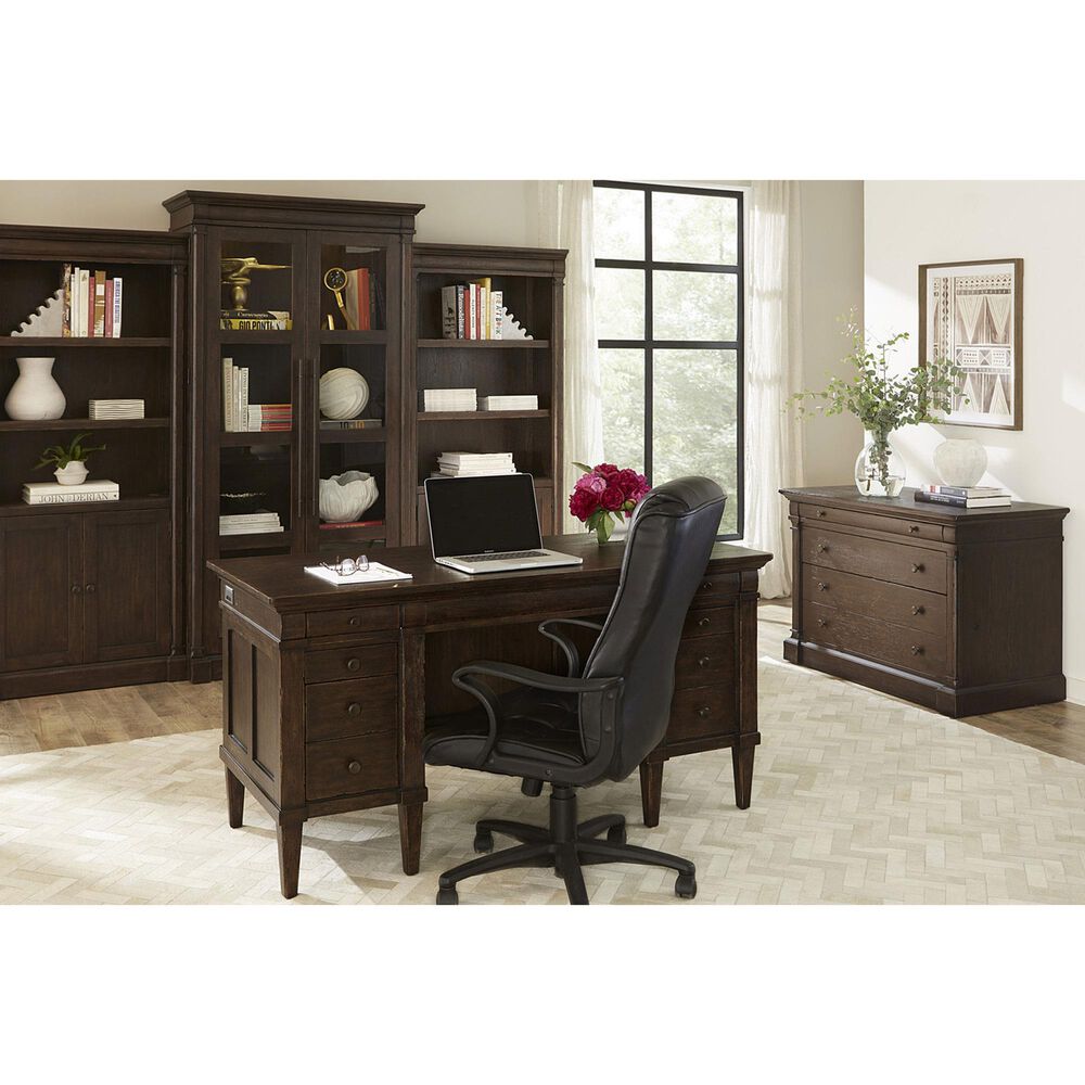 Riva Ridge Jackson Workstation Combo File in Turkish Coffee, , large